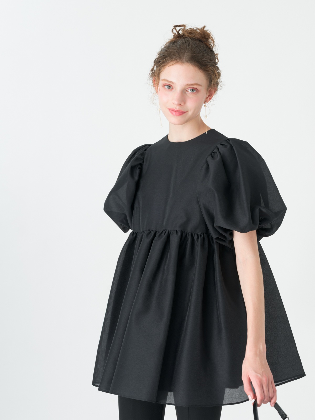 TSURU By MARIKO OIKAWA/Lapin/ブラック/タグ付き セール】【WEB限定】TSURU by Mariko Oikawa / Rachel(フェザー