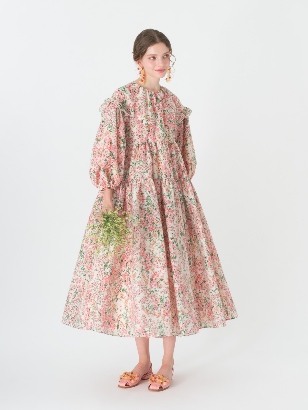 ❤️ほしのあき着用❤️TSURU By MARIKO OIKAWA Eleonore eden(flower) | COLLECTION,<PRE ORDER>2026 SPRING
