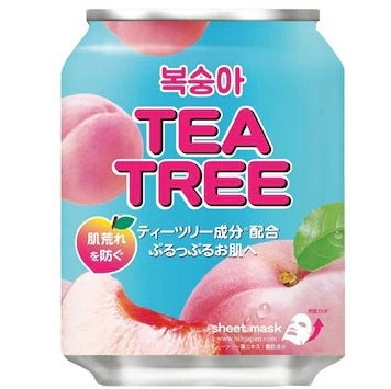 鶴橋クラスの通販 ティーツリーボンボンシートマスク 桃 韓国雑貨 鶴橋クラス
