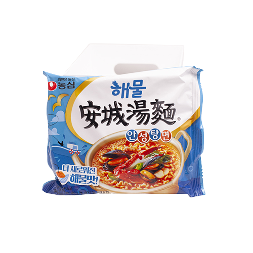鶴橋クラスの通販 農心 海鮮安城湯麺 112ｇ 韓国の麺類 袋ラーメン 鶴橋クラス