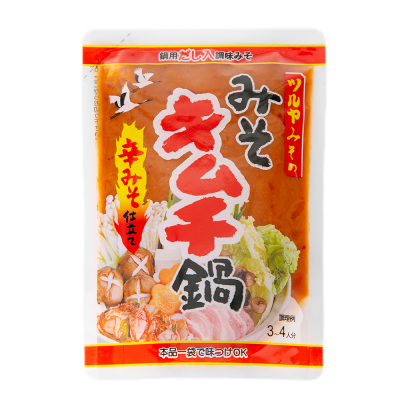みそキムチ鍋 (鍋みそ ) | ツルヤ味噌オンラインショップ （美味しい生