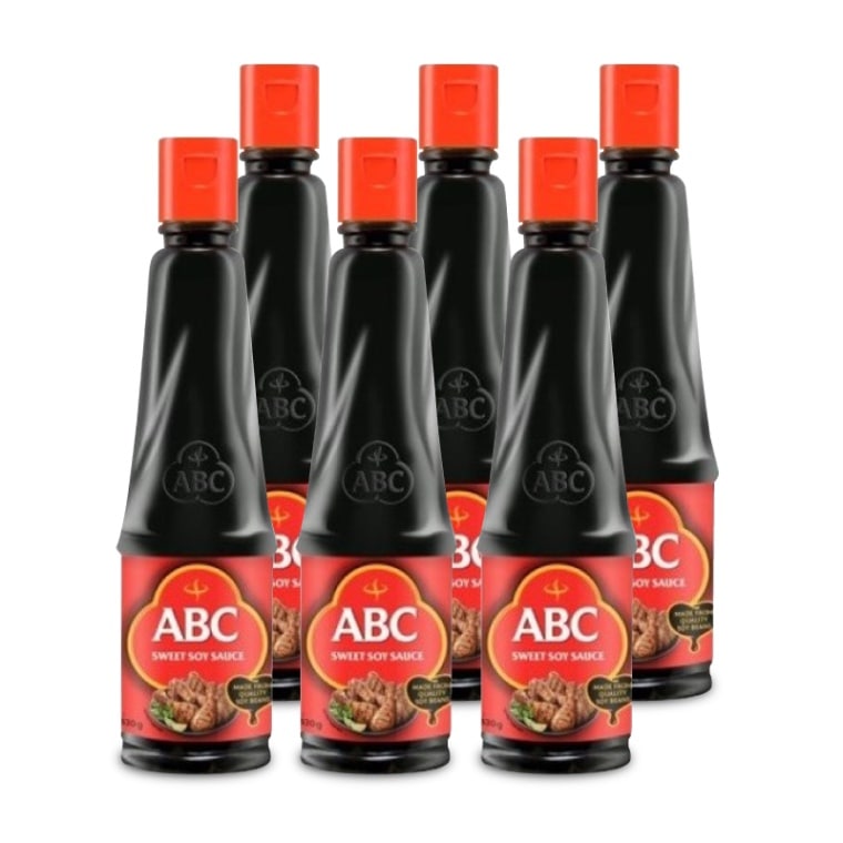 ABC ケチャップマニス 600ml×6本(スイートソイソース)[HALAL ABC ケチャップマニス 600ml×6本(スイートソイソース)[HALAL
