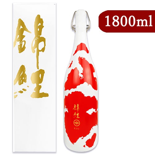 今代司 KOI 日本酒 赤と白の鯉模様 1800ml 今代司 KOI 日本酒 赤と白の鯉模様 1800ml