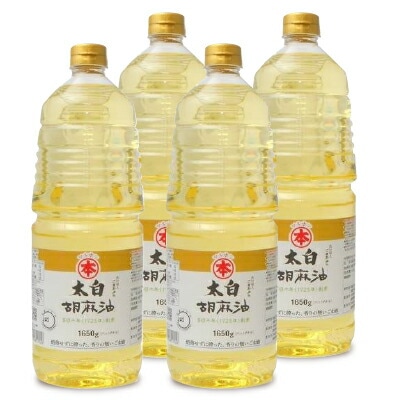 竹本油脂 - ２本　特大ボトル1650g 太白胡麻油 マルホン　竹本油脂　コストコ　大容量 楽天市場】【送料無料 】マルホン(竹本油脂)太白胡麻油1650g