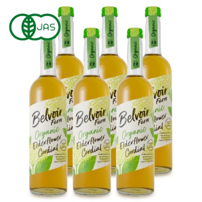 506453 有機 コーディアル エルダーフラワーシロップ 500ml×6本 Amazon.co.jp: 有機 コーディアル エルダーフラワーシロップ
