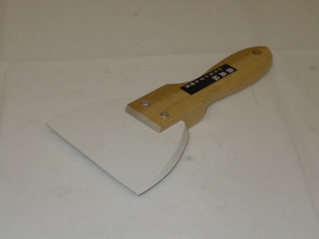 シリコン木柄ゴムヘラ