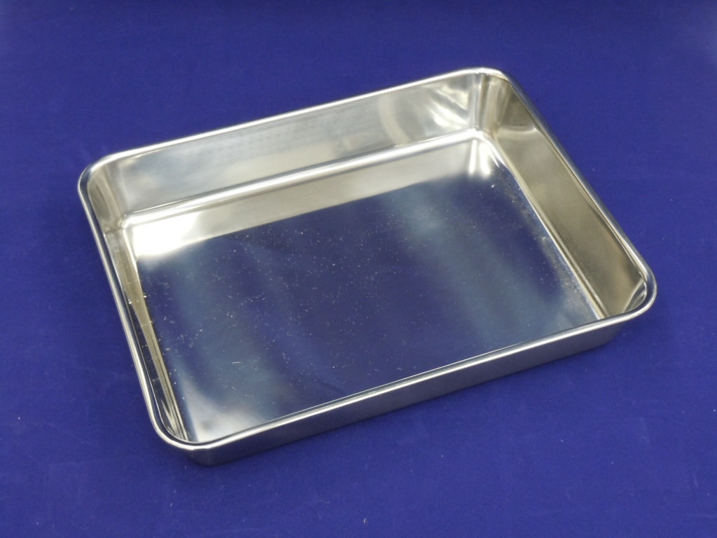 ＳＵＳ３０４ステンレス製　角バット　１２枚取り