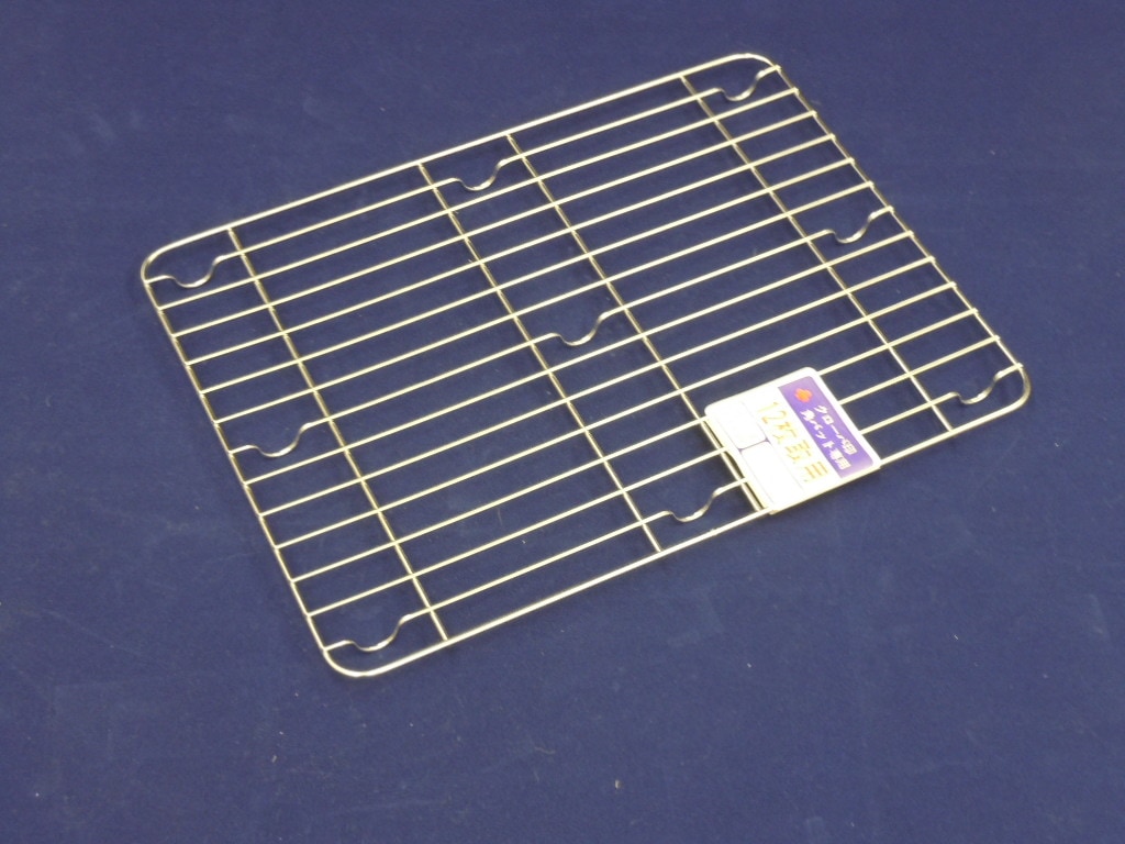 ＳＵＳ３０４ステンレス製　角バット用　アミ　１２枚取り