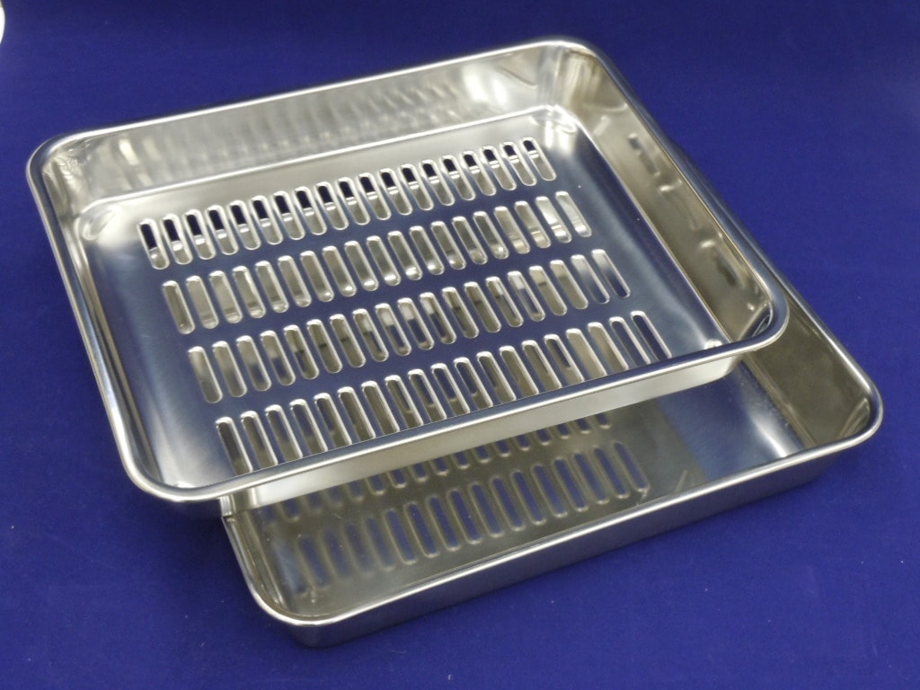 ステンレス バット ４種類６点セット まとめ売り 水切りバット N0857 赤川器物製作所 ステンレスバット蓋付き 普及型 (仲子6ツ入) 137