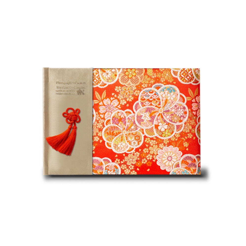 西陣織 アルバム 注文 西陣織超大判アルバム 結婚式アルバムなら京都綴りや