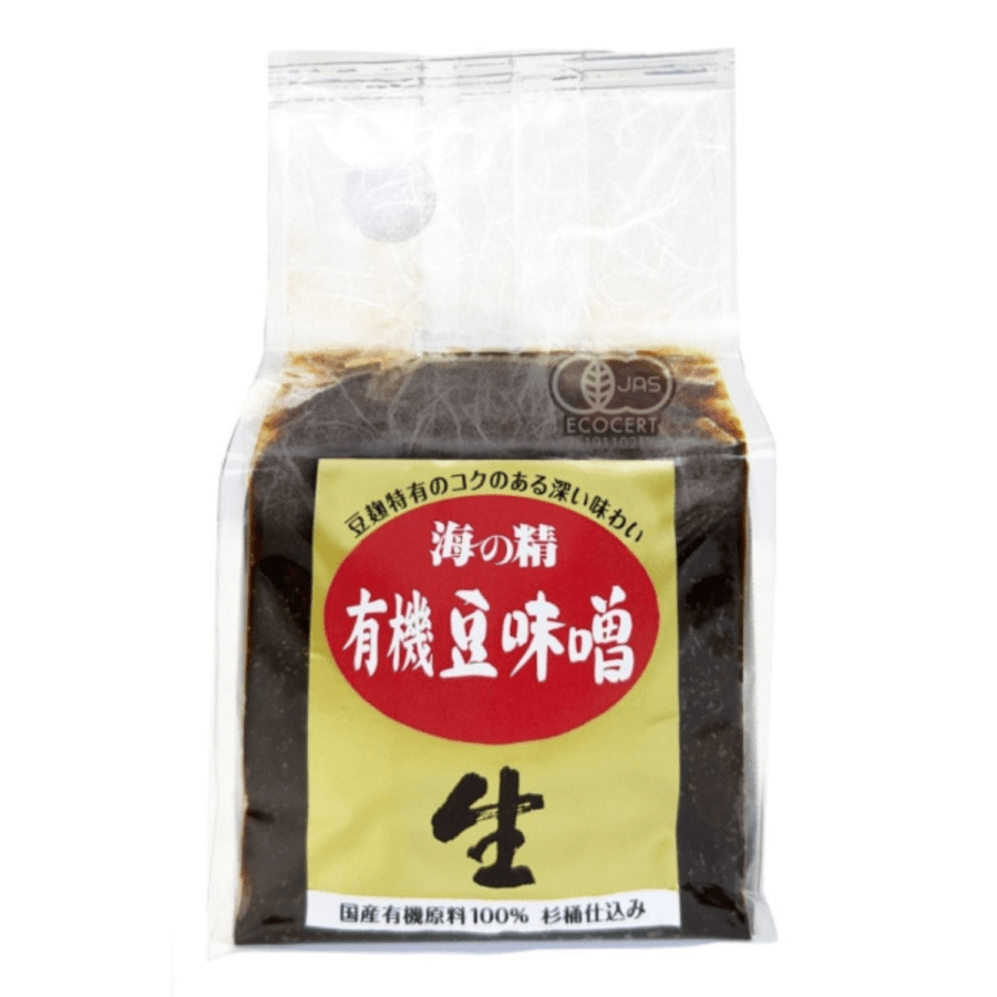 海の精 豆味噌 生 700g (国産有機栽培) | 基本調味料,味噌/こうじ