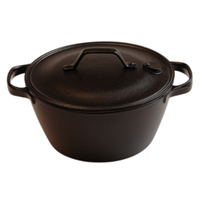 岩手南部鉄器 及源 OIGEN製 クックトップ IH対応 丸型 20cm 南部鉄器