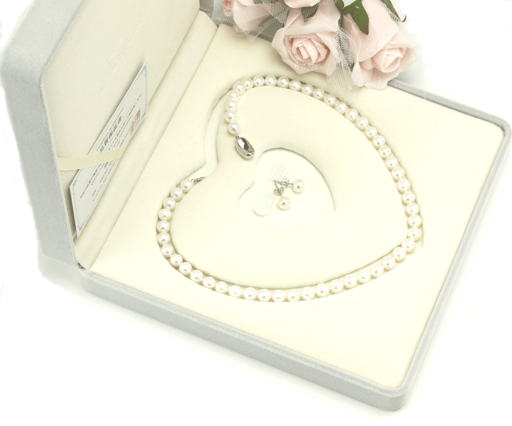 真珠2本セット20gＴＡ1103 つやたま真珠 卒業式 入学式 成人のお祝いに 淡水真珠ネックレス