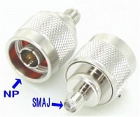 【SA-49971】 防犯カメラ・監視カメラ用 コネクタ SMAJ-NP|コネクター類