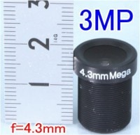 ��SA-51044�� ���ȥ���顦�ƻ륫��� �ܡ��ɥ�� f=4.3mm(F=2.0)��󥺥ͥ���12mm 3�ᥬ�ԥ����륫���ˤ��б�