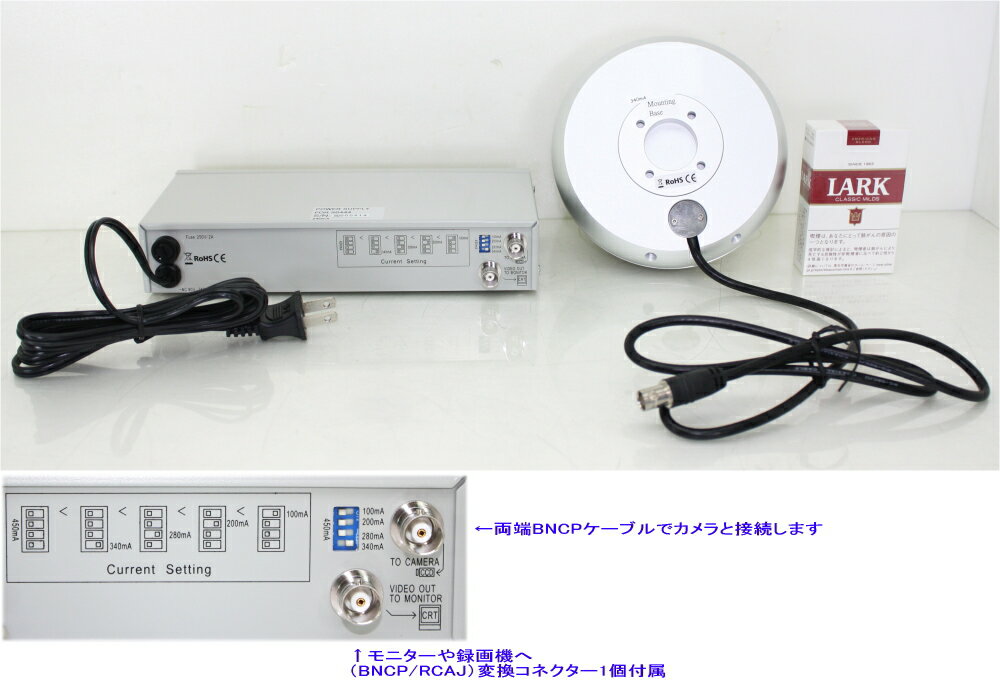 ��SA-50444�� ���ȥ���顦�ƻ륫��� 52�����ǥ��顼 ������ ��󥱡��֥�ɡ��५��饻�å� f=3.6��9.0mm(�Х�ե�������) �������0.01LUX �ֳ���LED��¢