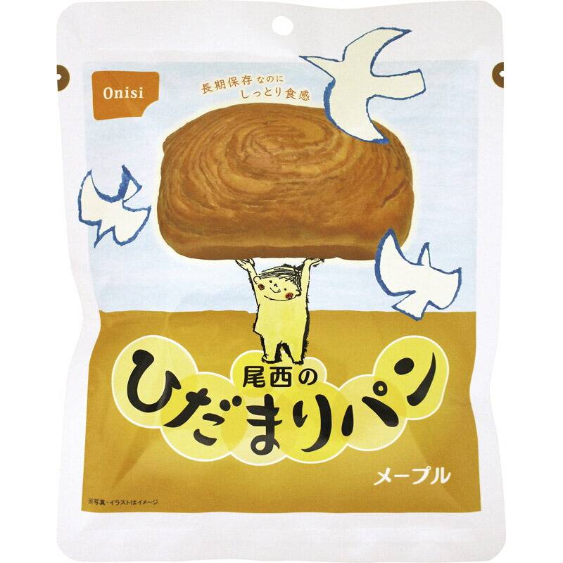 尾西食品 ひだまりパン メープル 70g 4005
