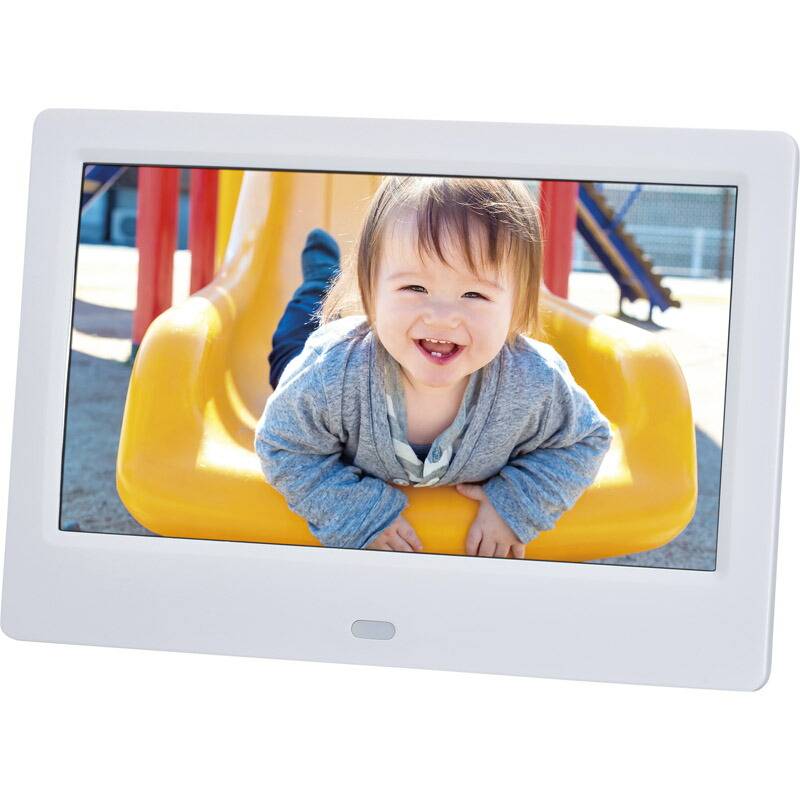 7型 デジタルフォトフレーム ホワイト GH-DF7T-WH
