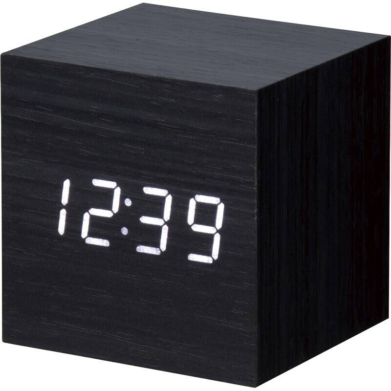 キューブクロック D3677