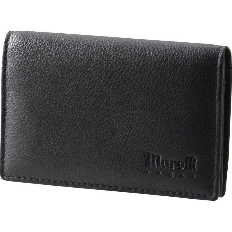 マレリー 名刺入 ブラック MPC2430