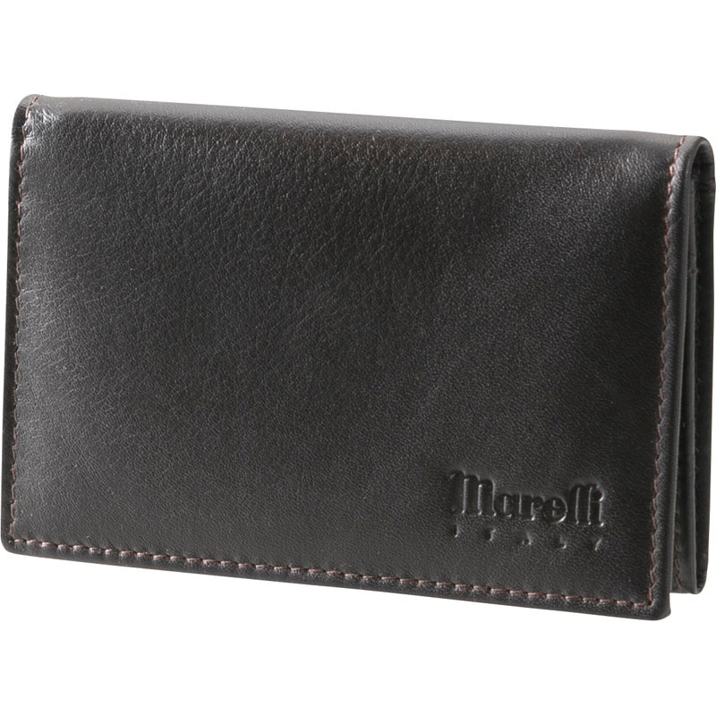 マレリー 名刺入 ダークブラウン MPC2430