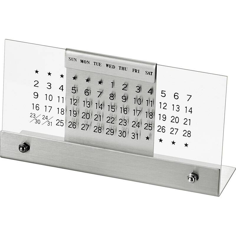 SUS－ga［サス・ガ］ アクリル万年カレンダー SUS-CL120