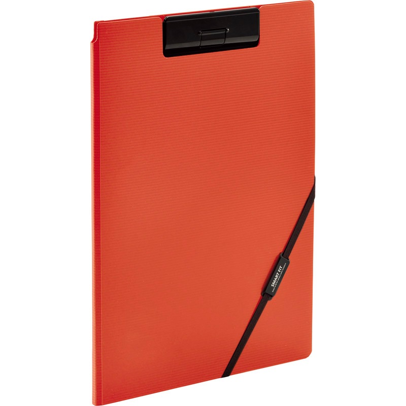 リヒトラブ スマートフィット クリップファイル オレンジ F7560-4
