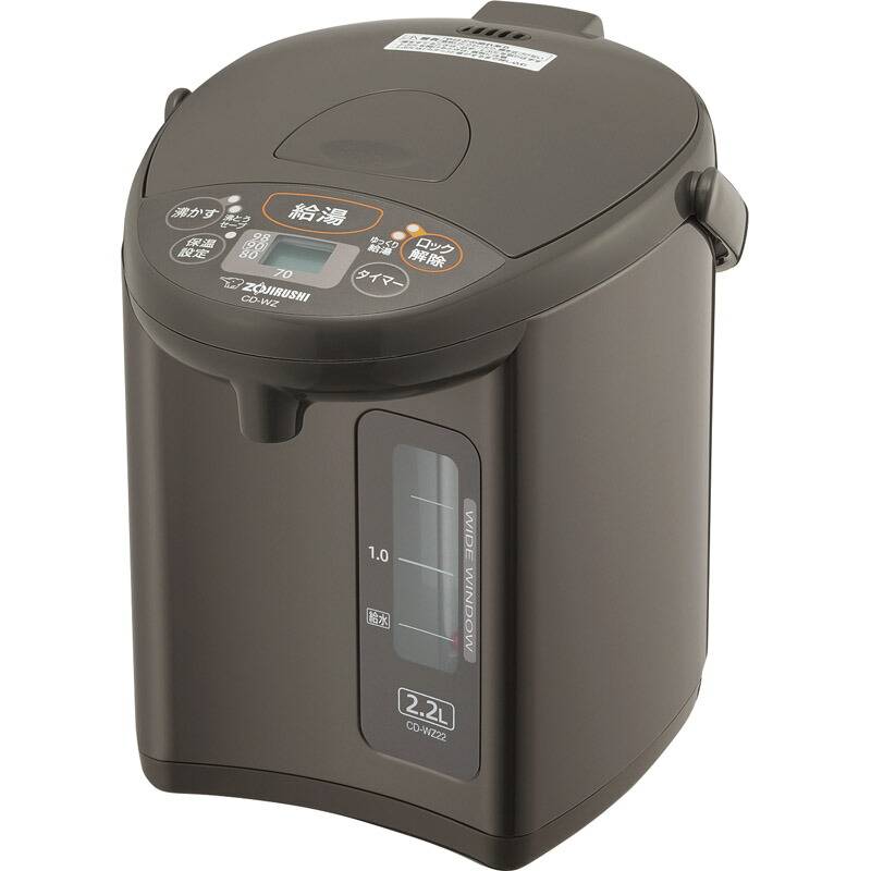 象印 マイコン沸とう電動ポット 2．2L CD-WZ22-TM