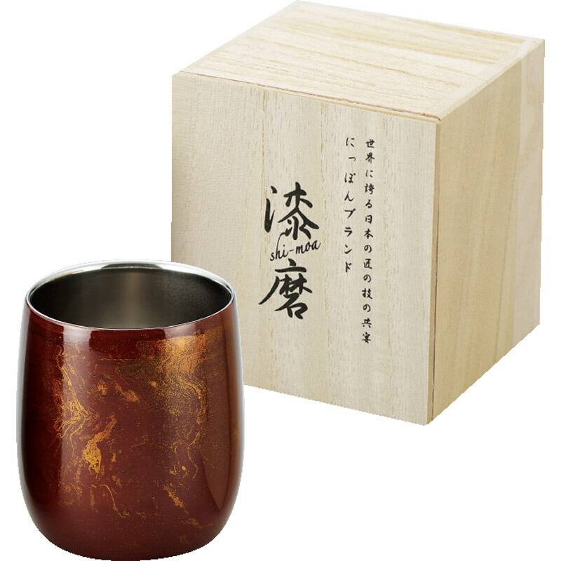 漆磨 二重ロックカップ 赤 SCW-D502 | 内祝い・婚礼・出産 | 通販