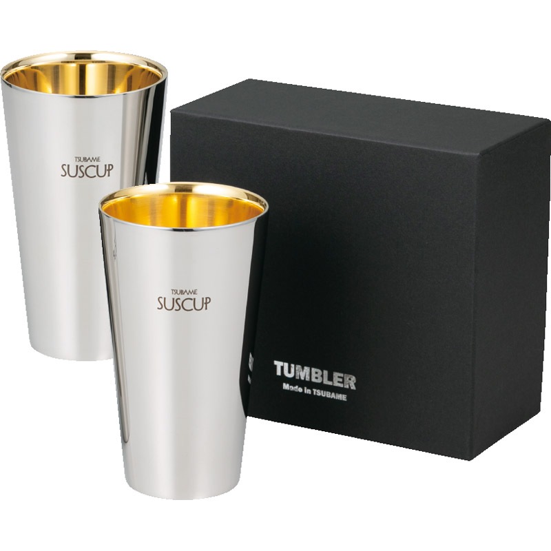 ストレートカップペア（内面24金メッキ加工） NSR-203P