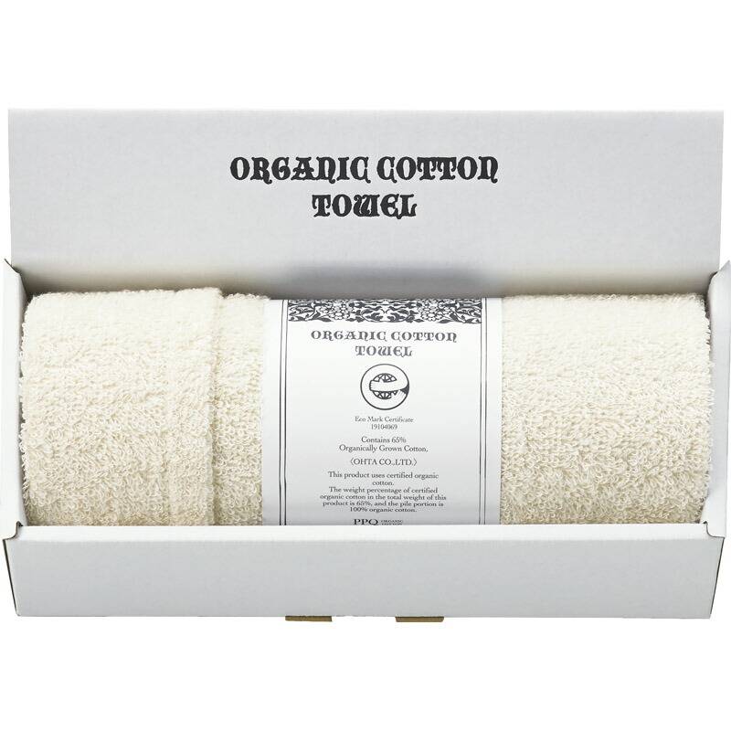 オーガニックコットンフェイスタオル1P OGE10060