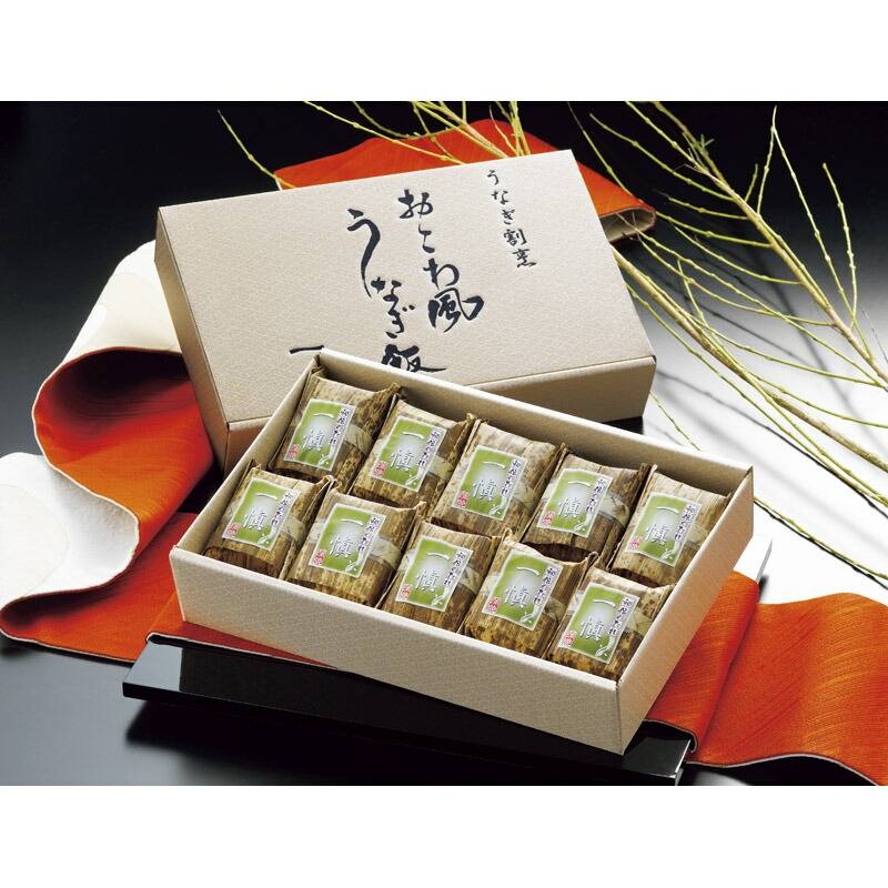 うなぎ割烹「一愼」、 おこわ風うなぎめし 60g×10 IUM610N