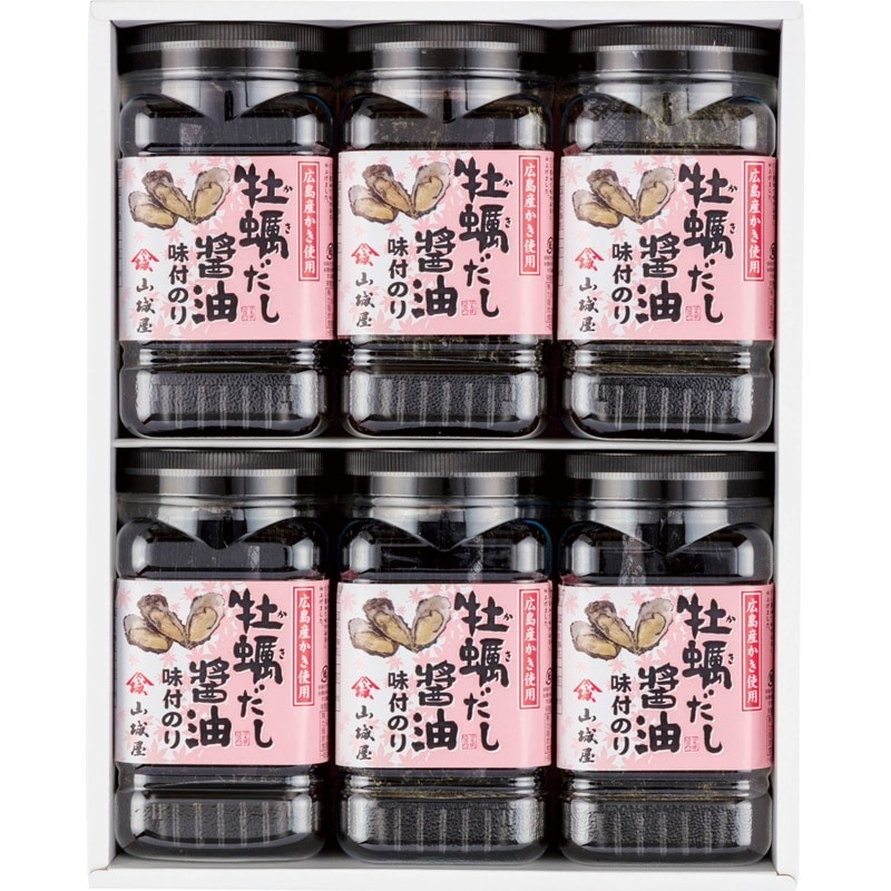 山城屋 牡蠣だし醤油味付海苔 NK-30