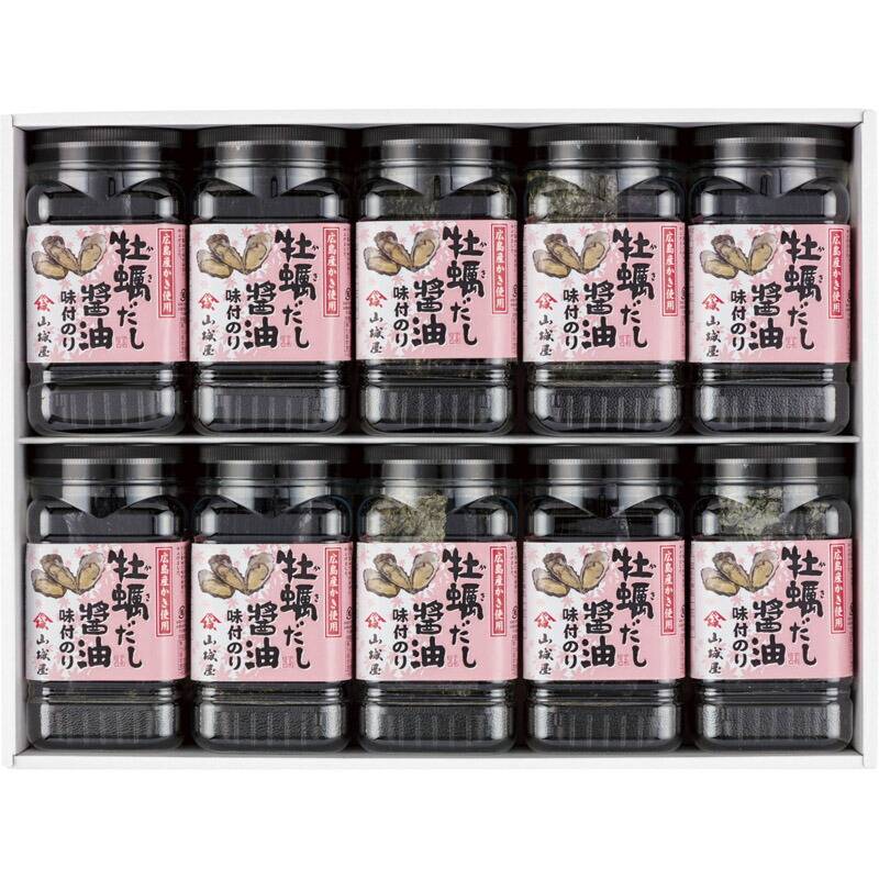 山城屋 牡蠣だし醤油味付海苔 NK-50