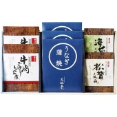 三河一色産うなぎの蒲焼・柿安・お吸物セット MU-AJJ|ギフト用品