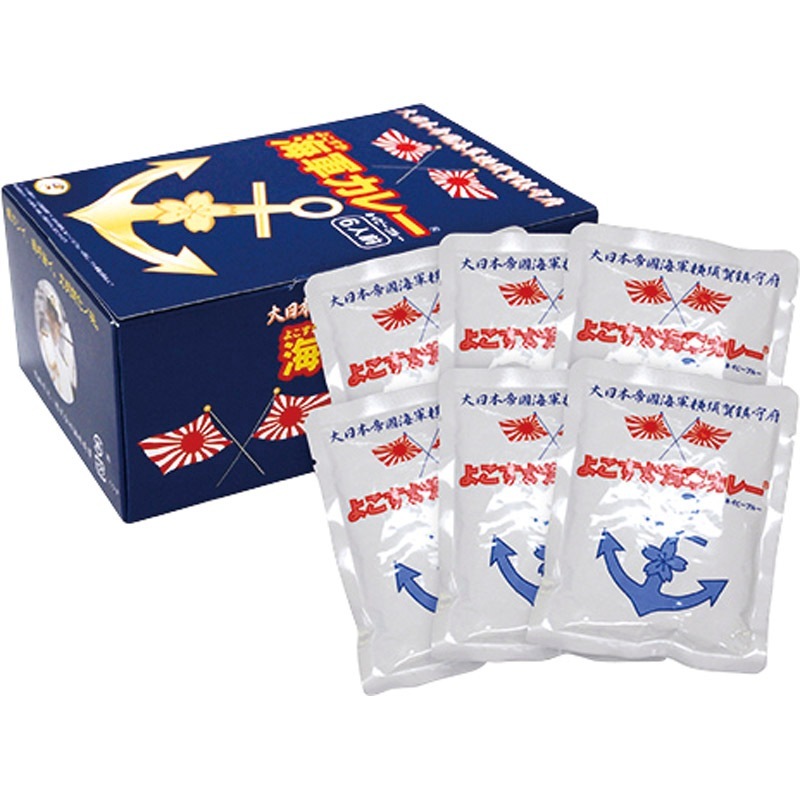 よこすか海軍カレーネイビーブルー 180g×6食入