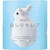 ネピア おしりセレブトイレットロール4ロールダブル40m|日用品・消耗品