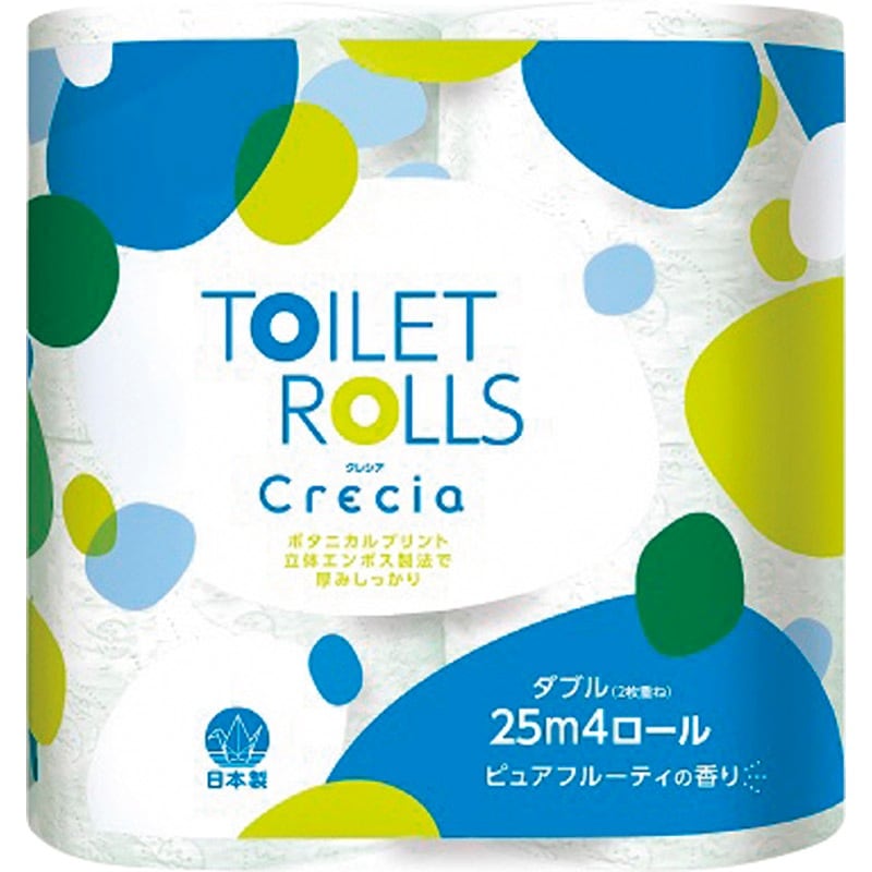 クレシア トイレットロール25m 4ロールダブル 29895