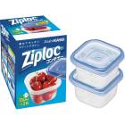 旭化成 ジップロック コンテナー正方形130mL 2個入|キッチン