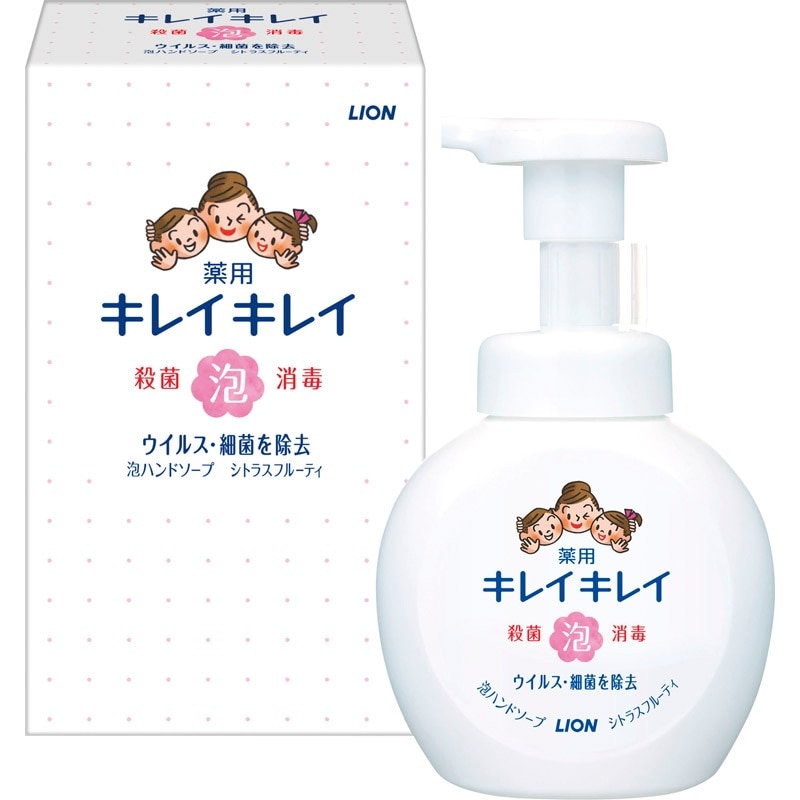 【在庫あり】ライオン キレイキレイ薬用泡ハンドソープ250mL箱入 BPPHA