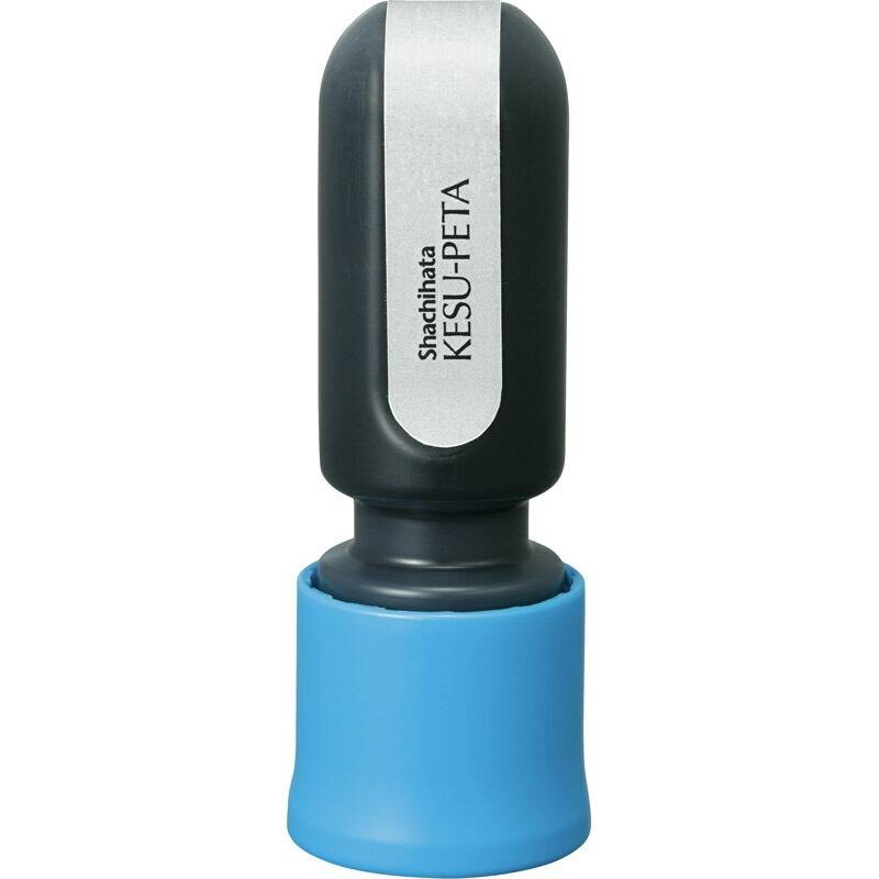 シヤチハタ 個人情報保護のり ケスペタ ブルー ZSG-A1/H