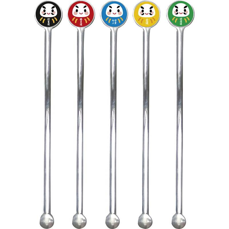 だるまマドラー1P 色／指定不可 101-088