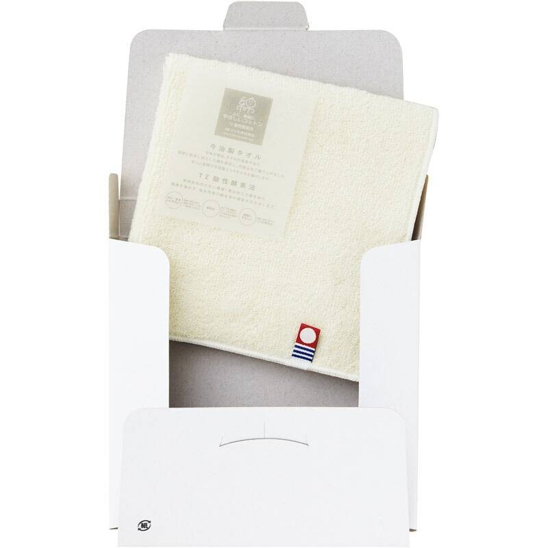 今治 エコナチュール タオルハンカチ1P 生成り E-31514