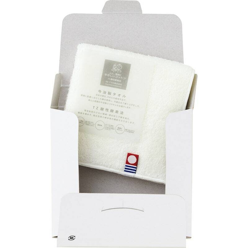 今治 エコナチュール タオルハンカチ1P ホワイト E-31515
