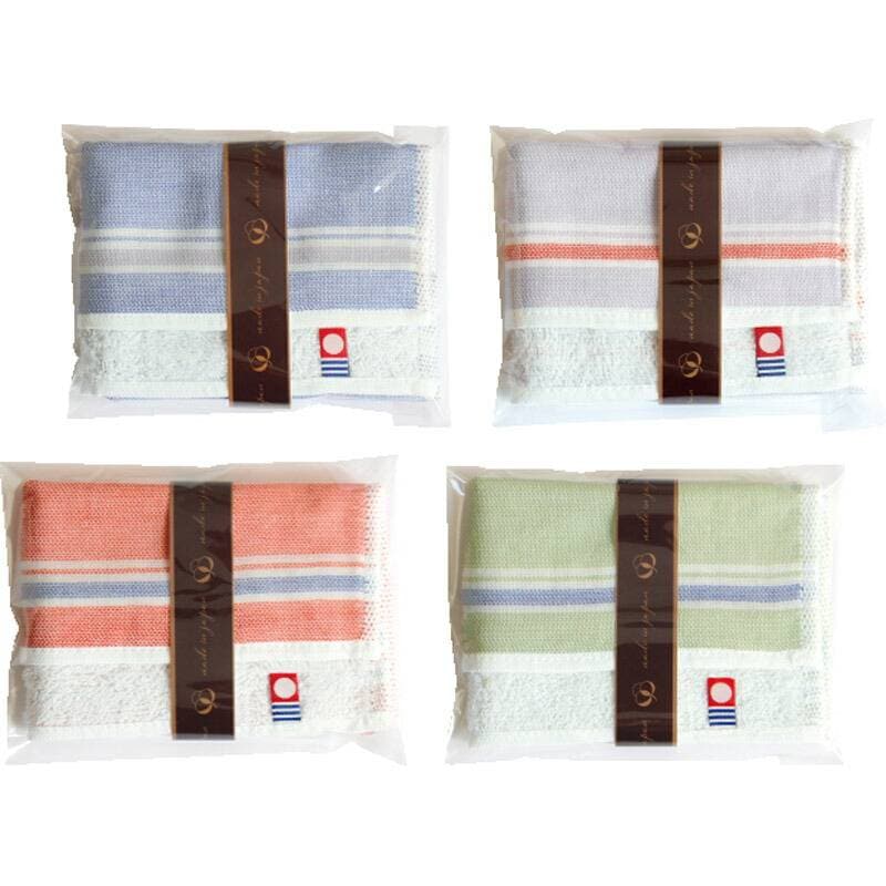 今治 パイル＆ガーゼハンカチ 色／指定不可 PGH2525F-4C