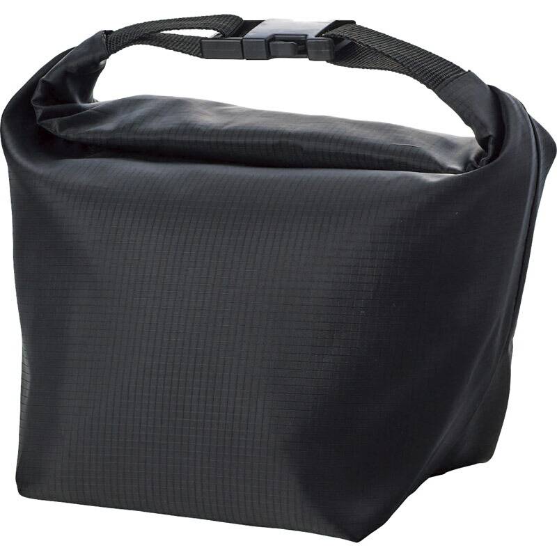 テントクロス保冷温ランチバッグ ブラック 0054-01