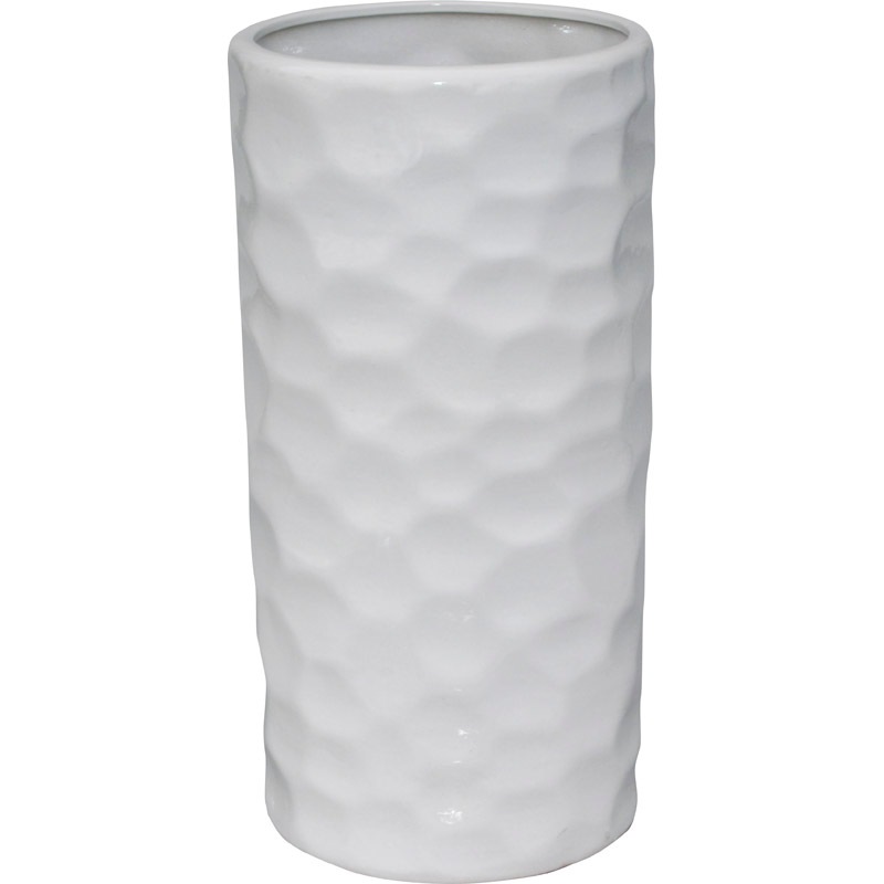 陶器傘立て ホワイト U-24WH