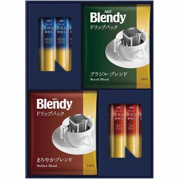 【訳あり 賞味期限2026年9月迄】AGF ドリップ＆スティックブラックギフト BZB-15Y[zl]