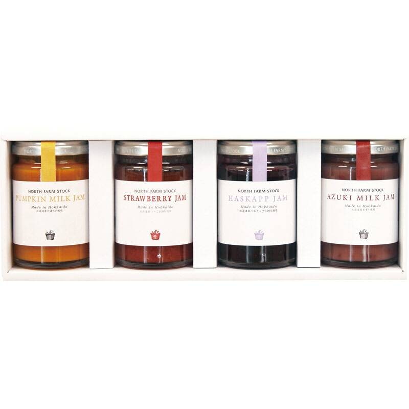 ノースファームストック 北海道4種のジャムセット JOS-04