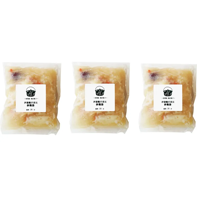 料理家 桑折敦子 伊達鶏手羽元参鶏湯 6090010